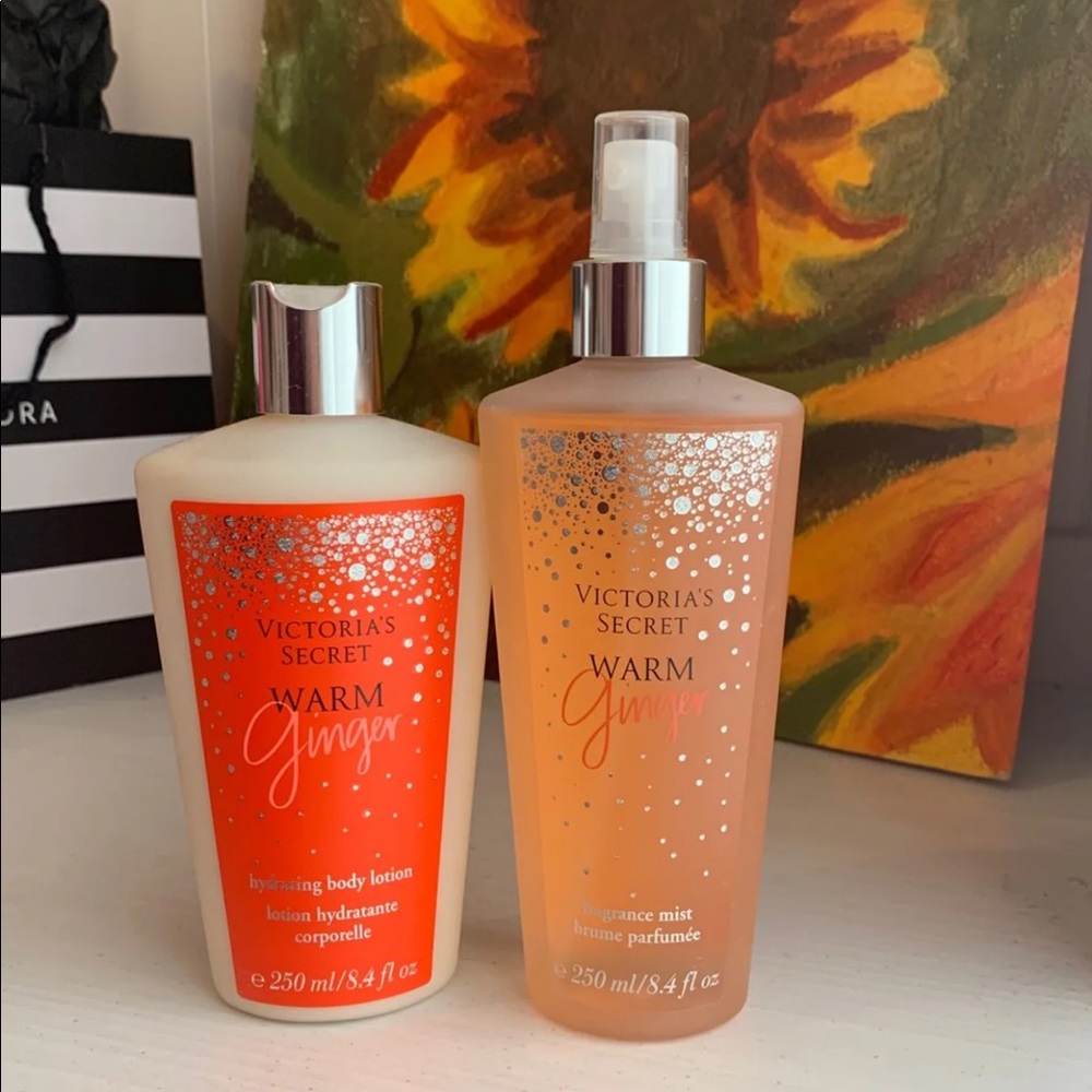 Victoria’s Secret Warm Ginger Lotion + Body Spray